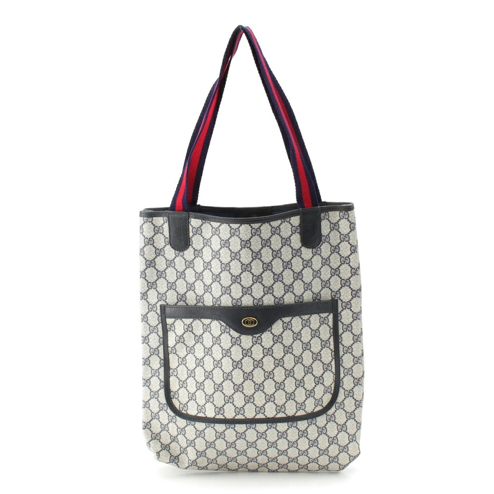 Gucci Sherry GG Canvas Plus Tote Bag Beige Cream